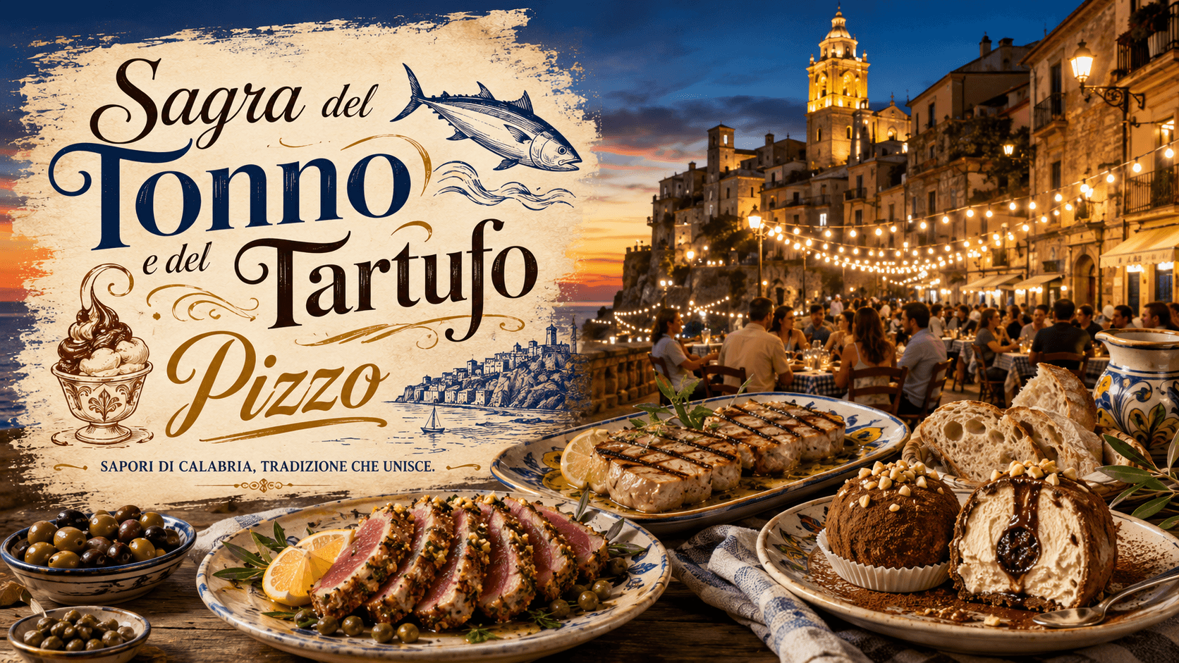 Sagra del Tonno e del Tartufo Gelato a Pizzo